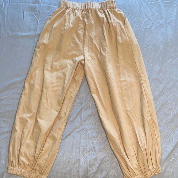 Free People Double Cloth Essential Pant In Mustard Seed - Picture 2 of 3
